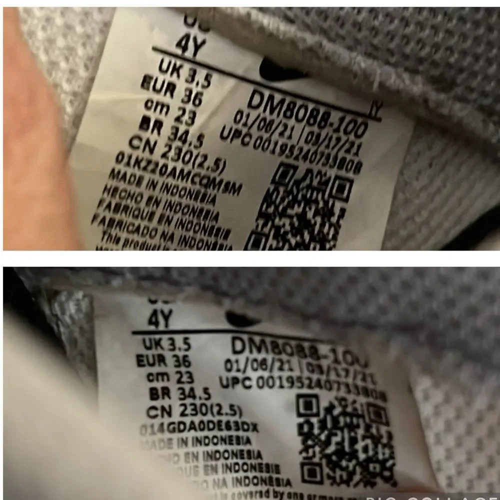 Nike Air Force 1 LV8 1 ‘Happy Hoops’ DM8088-100 Size 4Y